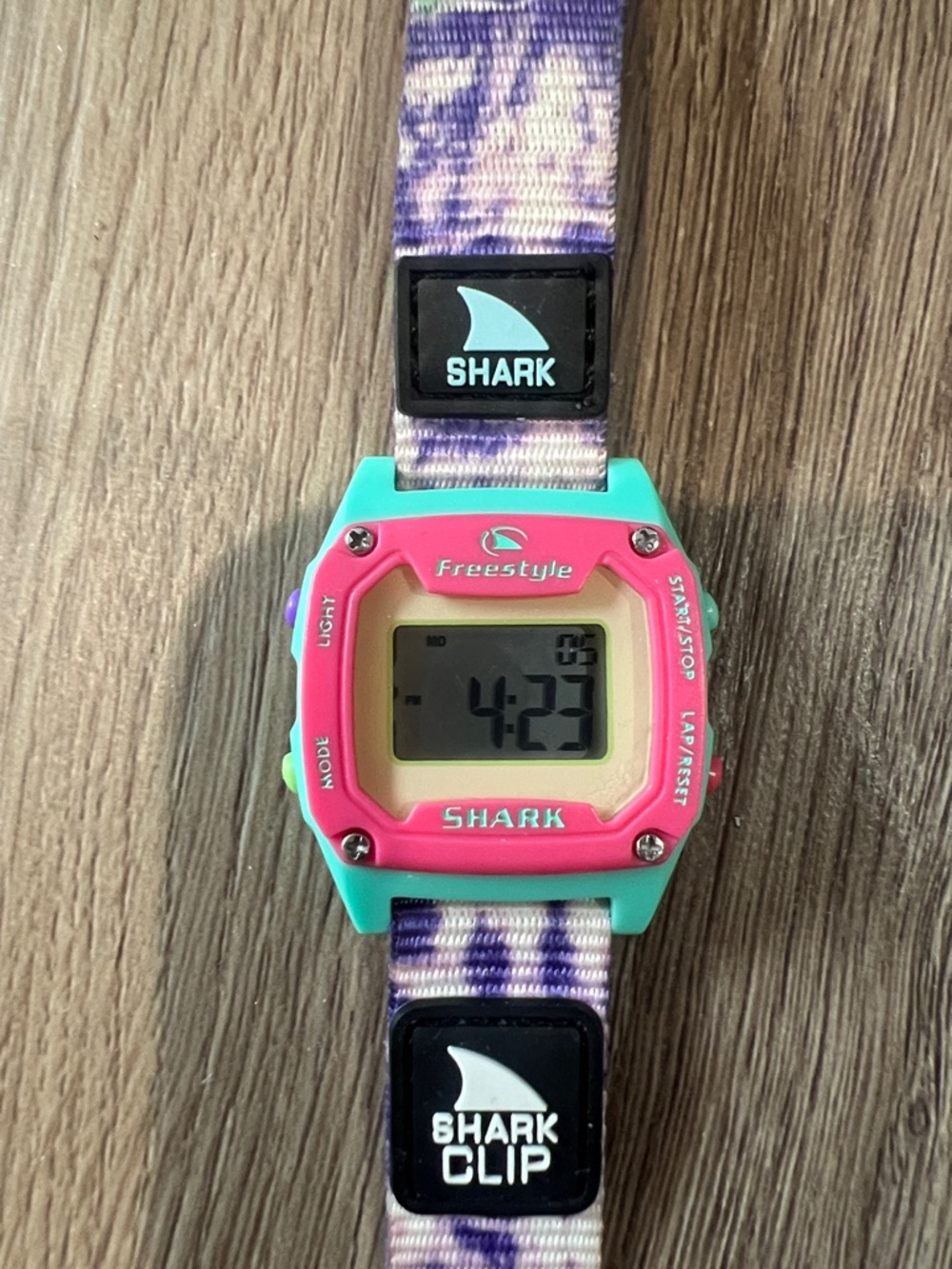 Freestyle kids Watch Purple pink teal  & extra bands - Picture 2 of 7